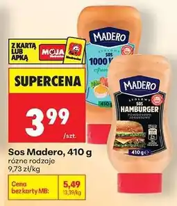 Biedronka Sos Madero 410 g oferta