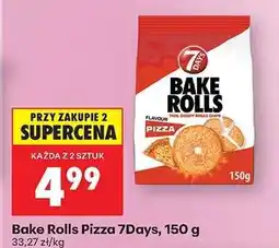 Biedronka Bake Rolls Pizza 7Days, 150 g oferta