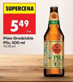Biedronka Piwo Grodziskie Pils, 500 ml oferta