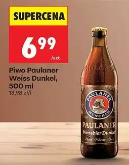 Biedronka Piwo Paulaner Weiss Dunkel, 500 ml oferta