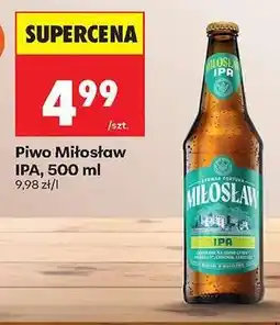 Biedronka Piwo Miłosław IPA, 500 ml oferta