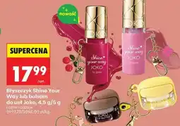 Biedronka Błyszczyk Shine Your Way lub balsam do ust Joko, 4,5 g/5 g oferta