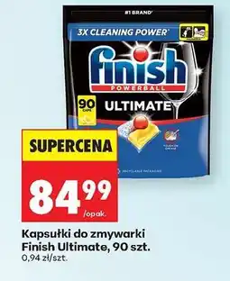 Biedronka Kapsułki do zmywarki Finish Ultimate, 90 szt oferta