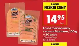 Biedronka Łosoś marynowany z sosem Marinero, 100 g + 20 g sos oferta