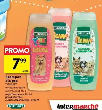 Szampon dla psa Benny Puppy Tatrapet