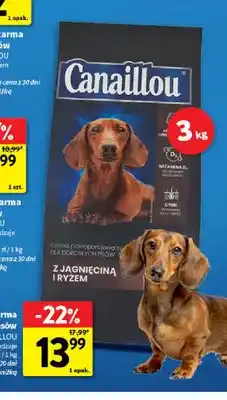 Intermarche Sucha karma dla psów z jagnięciną i ryżem Canaillou oferta