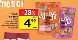 Intermarche Trenerki dla psów o smaku wołowym Wagg oferta