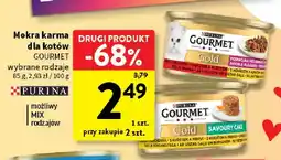 Intermarche Mokra karma dla kotów Gourmet Purina oferta