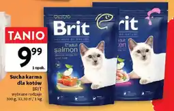 Intermarche Sucha karma dla kotów Brit Premium by Nature Adult chicken oferta