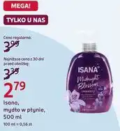 Rossmann Isana, mydło w płynie oferta