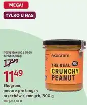 Rossmann Ekogram, pasta z prażonych orzechów ziemnych oferta