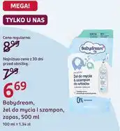 Rossmann Babydream, żel do mycia i szampon, zapas oferta