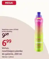 Rossmann Venus, nawilżająca pianka do golenia oferta