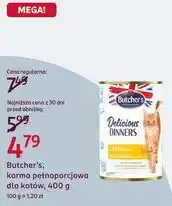 Rossmann Butcher's, karma pełnoporcjowa dla kotów oferta
