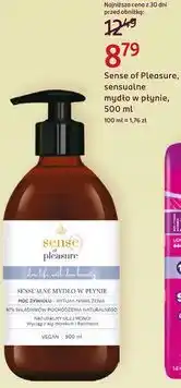 Rossmann Sense of Pleasure Sensualne mydło w płynie oferta