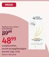 Rossmann Long4Lashes, serum przyspieszające wzrost rzęs oferta