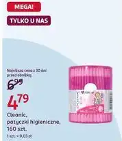 Rossmann Cleanic, patyczki higieniczne oferta