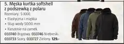 Jula Męska kurtka softshell z podszewką z polaru oferta