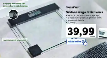 Lidl Waga łazienkowa 1 SZT oferta