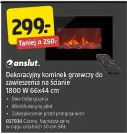 Jula Dekoracyjny kominek grzewczy do zawieszenia na ścianie oferta
