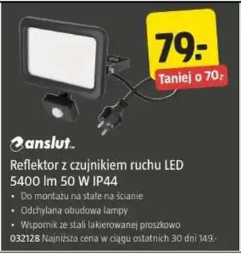 Reflektor z czujnikiem ruchu LED