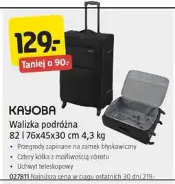 Jula Walizka podróżna KAYOBA oferta
