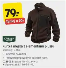 Jula Kurtka męska z elementami pluszu Kayoba oferta