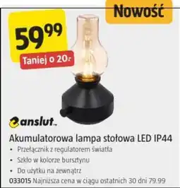 Jula Akumulatorowa lampa stołowa LED IP44 oferta