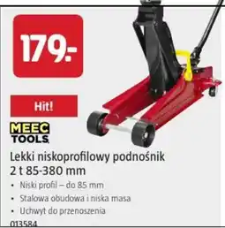 Jula Lekki niskoprofilowy podnośnik MEEC TOOLS oferta