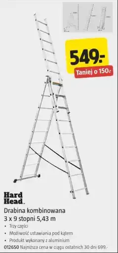 Jula Hard Head Drabina kombinowana oferta