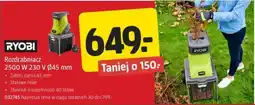 Jula Rozdrabniacz RYOBI oferta