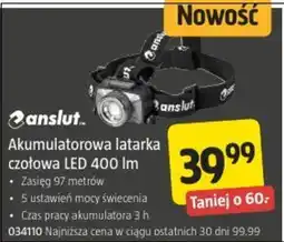Jula Akumulatorowa latarka czołowa led 400 lm oferta