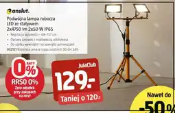 Jula Podwójna lampa robocza LED ze statywem oferta
