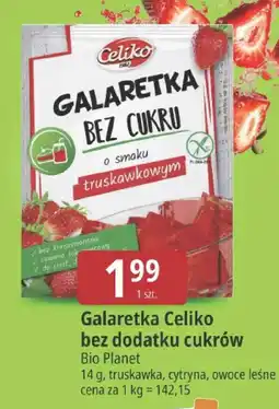 E.Leclerc Galaretki Celiko bez dodatku cukrów Bio Planet oferta