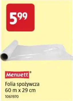 Jula Folia spożywcza Menuett oferta