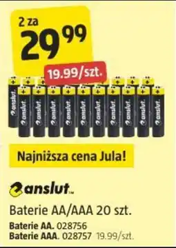 Jula Baterie AA/AAA oferta