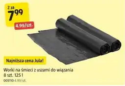 Jula Worki na śmieci z uszami do wiązania oferta
