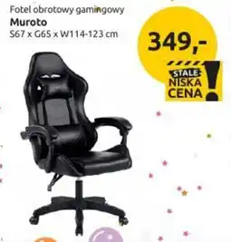 Black Red White Fotel obrotowy gamingowy Muroto oferta
