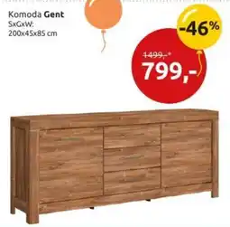 Black Red White Komoda Gent oferta