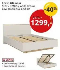 Black Red White Łóżko Glamour oferta