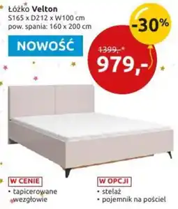 Black Red White Łóżko Velton oferta