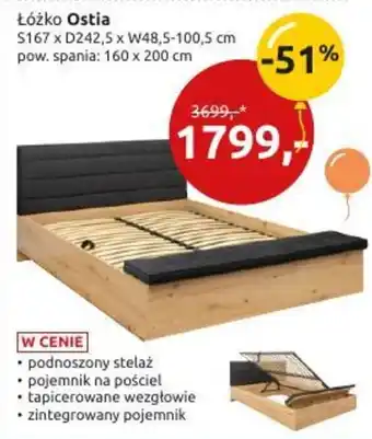 Łóżko Ostia