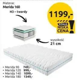 Black Red White Materac Merida 160 oferta
