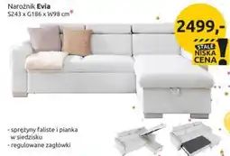 Black Red White Narożnik Evia oferta