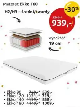 Black Red White Materac Ekko 160 oferta