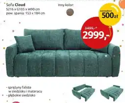 Black Red White Sofa Cloud oferta