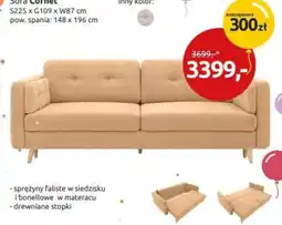 Black Red White Sofa Cornet oferta