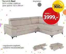 Black Red White Narożnik Raul oferta