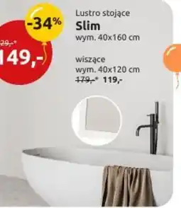 Black Red White Lustro stojące Slim oferta