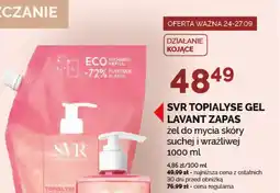 Ziko Dermo Svr topialyse gel lavant zapas żel do mycia skóry suchej i wrażliwej oferta